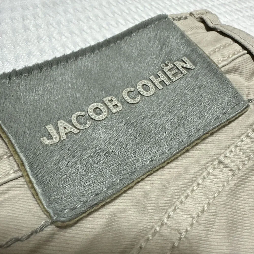 Luxury Jacob Cohen Beige Chino Pants Rare Retro Size 32